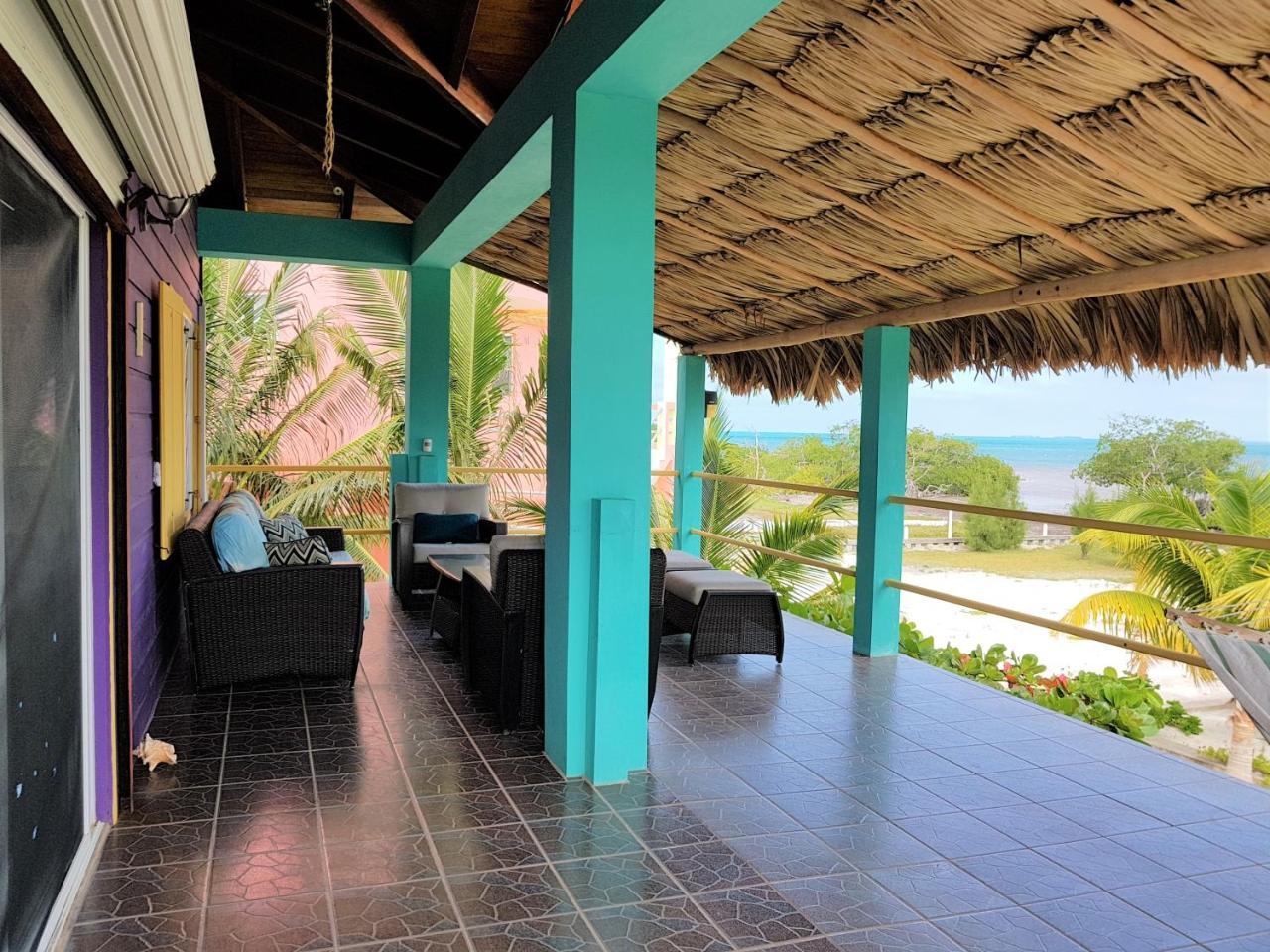 Slo-N-Ez Villa Terrace Caye Caulker Luaran gambar